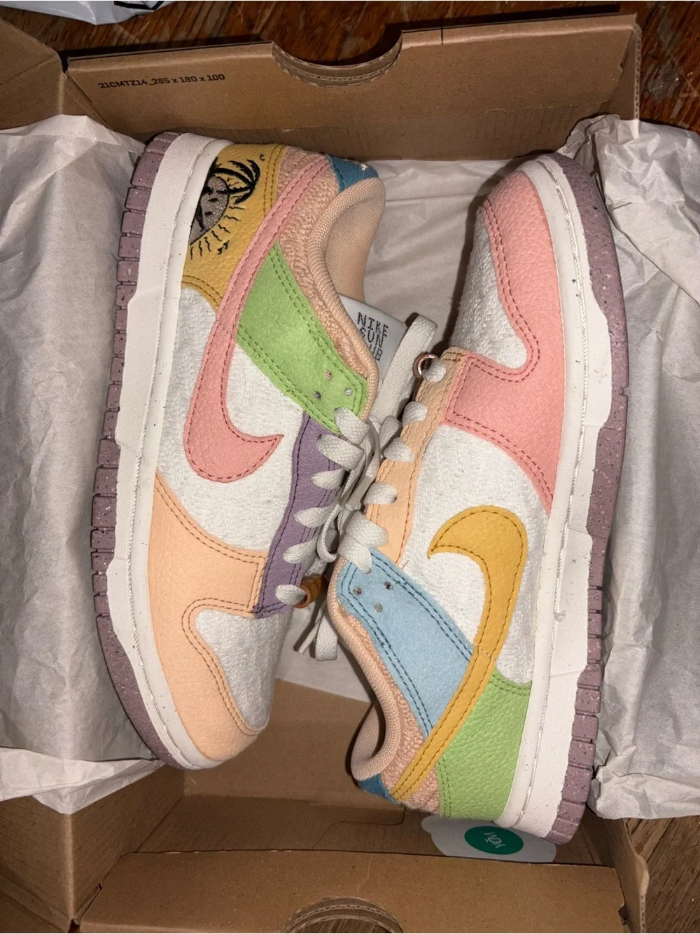 Nike Kids Dunks Pastel Multi-Color
